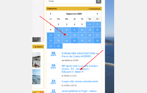 Publication du programme septembre octobre 2025